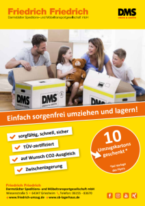 Umzug flyer lagerung umziehen 