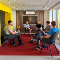 Besprechungsraum im "Bistro Connect"