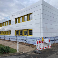 Friedrich Friedrich Bürogebäude mit neuer Fassade