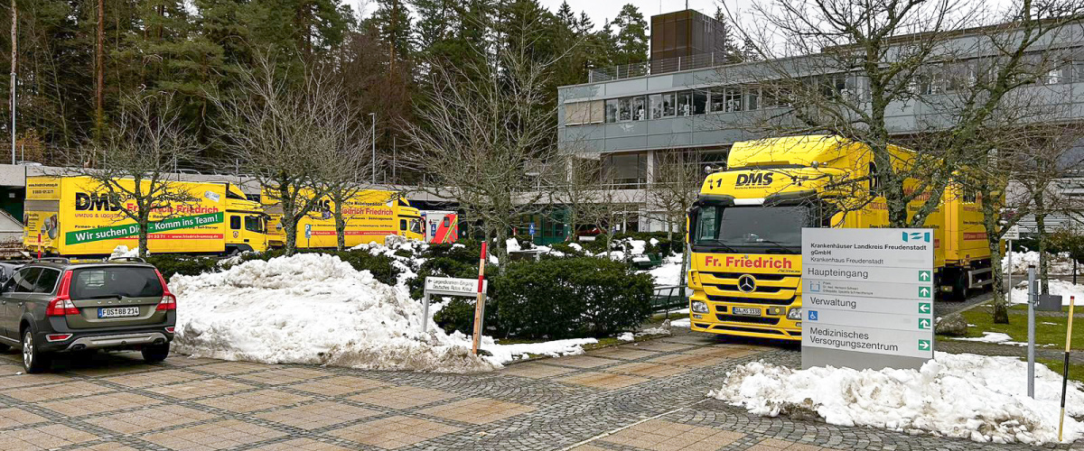 Umzug des Freudenstädter Klinikums