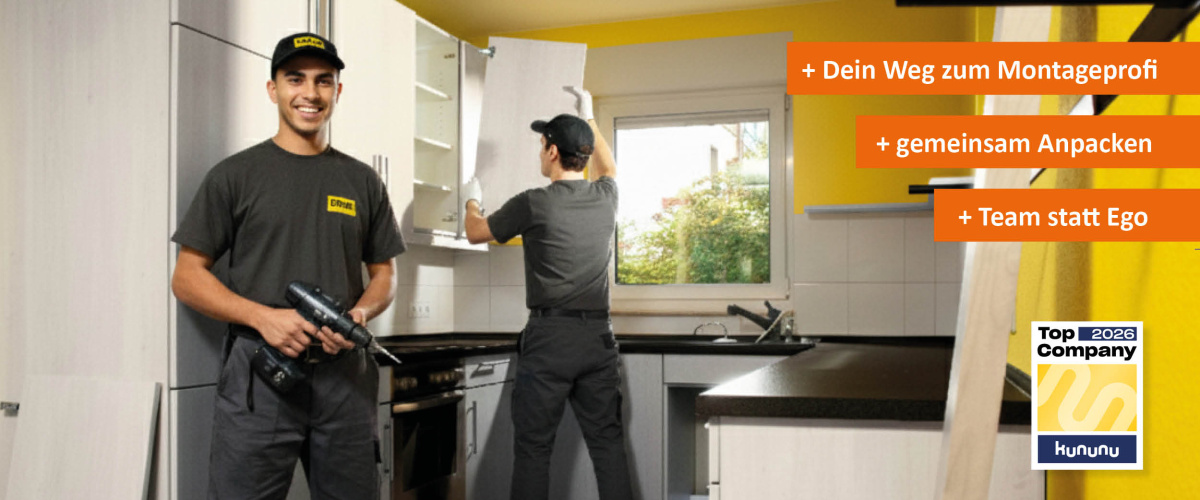 Ausbildung zur Fachkraft für Möbel-, Küchen- und Umzugsservice Ausbildung zur Fachkraft für Möbel-, Küchen- und Umzugsservice