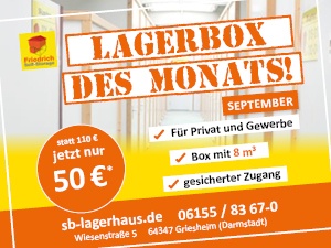 Lagerbox des Monats