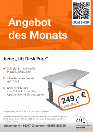 Angebot des Monats