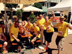 Team Friedrich beim Griesheimer Firmenlauf