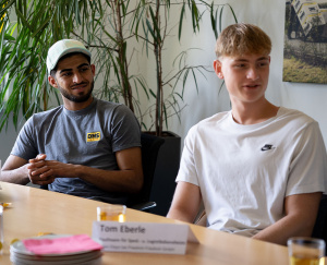 Unsere neuen Nachwuchskräfte bei unserem Crashkurs