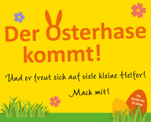 Einladung zu Osteraktion in Griesheim "Der Osterhase kommt!"