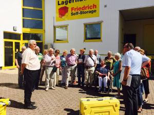 Senioren der Community feierabend.de besuchen unser Umzugsunternehmen in Darmstadt / Griesheim