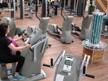 Trainieren während der Mittagspause bei Inmotion Griesheim