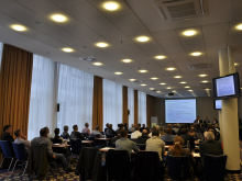 Blick in den Konferenzraum bei der DMS-Herbsttagung