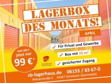 Lagerbox des Monats mieten