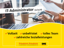 Stellenangebot IT-Administrator Vollzeit in Griesheim bei Darmstadt