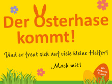 Einladung zu Osteraktion in Griesheim "Der Osterhase kommt!"