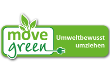 Neues Logo in Grün: Move Green – umweltbewusst umziehen