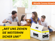 Umziehen während der Corona-Pandemie