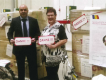Personalleitungen Frank Stoll und Gabriele Eigenbrodt-Hartmann sagen Danke